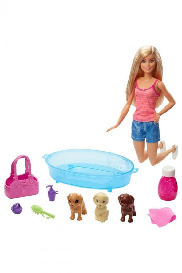 Barbie Ve Köpekleri Banyo Keyfinde ürün görseli 1