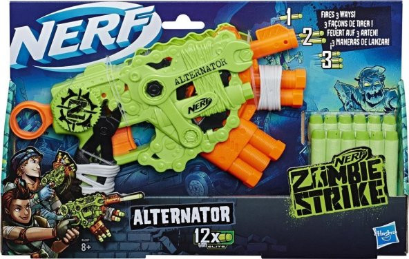 Nerf Zombie Strike Alternator E6187 ürün görseli 1