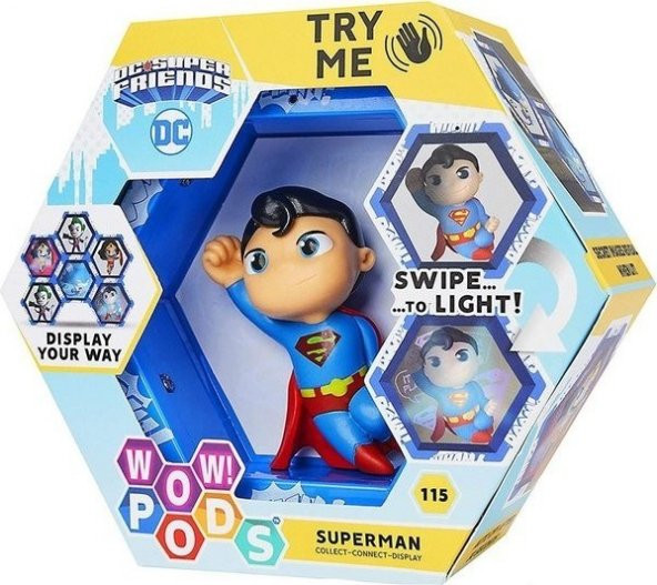 Wow Wow! Pod - Dc Super Friends - Superman ürün görseli 1