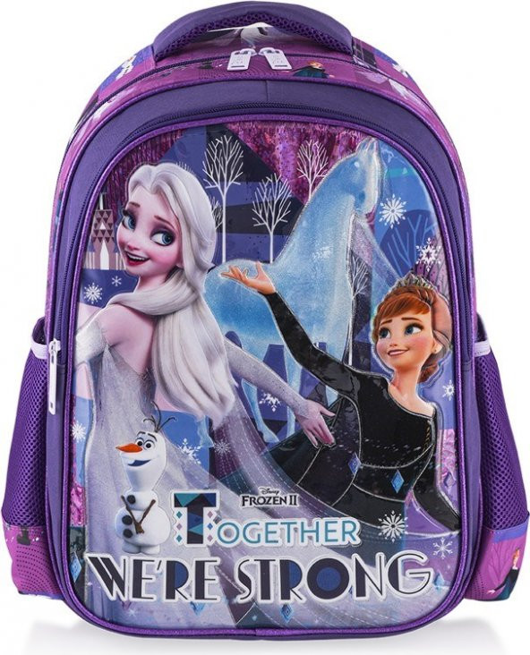 Frocx Frozen Ilkokul Çantası Salto Together We Are Strong ürün görseli 1