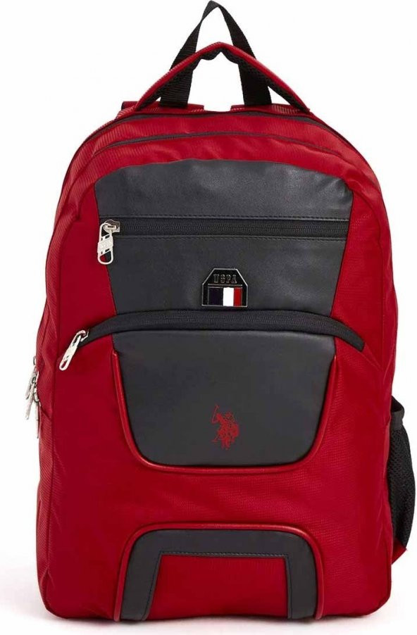 U.S. Polo Assn. Polo Kırmızı-Siyah Okul Çantası PLÇAN22197 ürün görseli 1