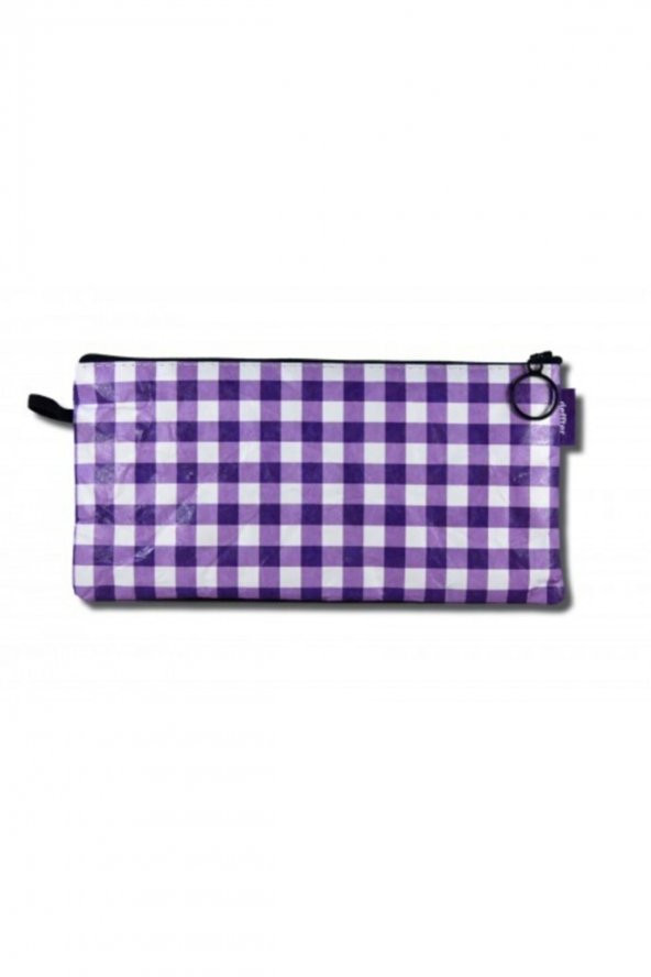 Deffter Tyvek Kalem Çantası 10.5*21 / Purple ürün görseli 1