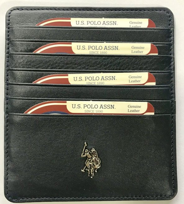 U.S. Polo Assn. Deri Erkek Kartlık Cüzdan PLCZ9609 ürün görseli 1