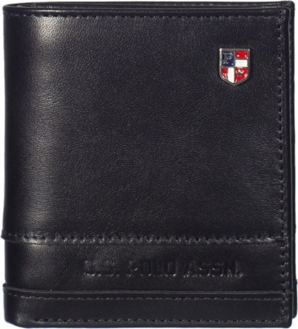 U.S. Polo Assn. Erkek Cüzdan Plcz7619 Siyah ürün görseli 1