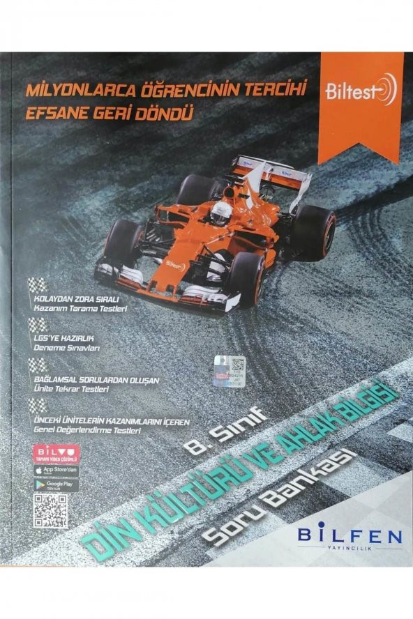 Bilfen Biltest 8.sınıf Lgs Din Kültürü Soru Bankası ürün görseli 1