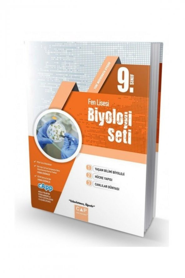 Çap 9. Sınıf Fen Lisesi Biyoloji Seti ürün görseli 1