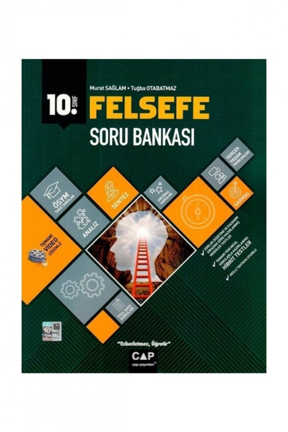 Çap Yayınları 10. Sınıf Anadolu Lisesi Felsefe Soru Bankası ürün görseli 1