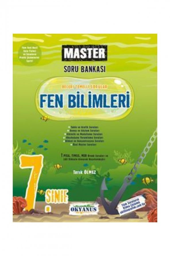 Okyanus Yayınları 7. Sınıf Master Fen Bilimleri Soru Bankası ürün görseli 1