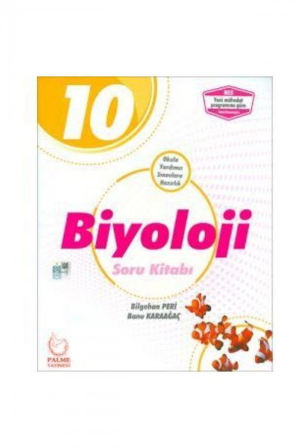 Palme 10. Sınıf Biyoloji Soru Kitabı ürün görseli 1