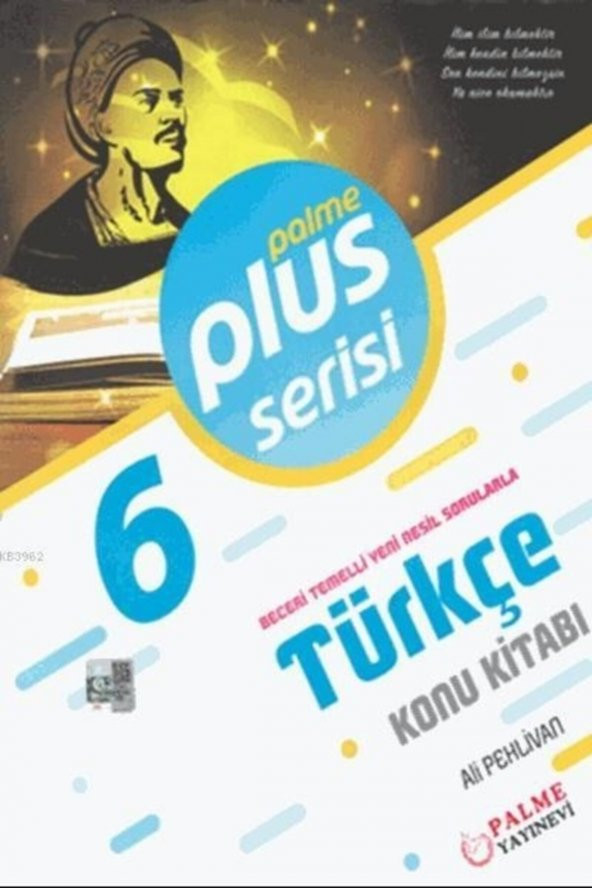 Palme 6.sınıf Plus Serisi Türkçe Konu Kitabı ürün görseli 1