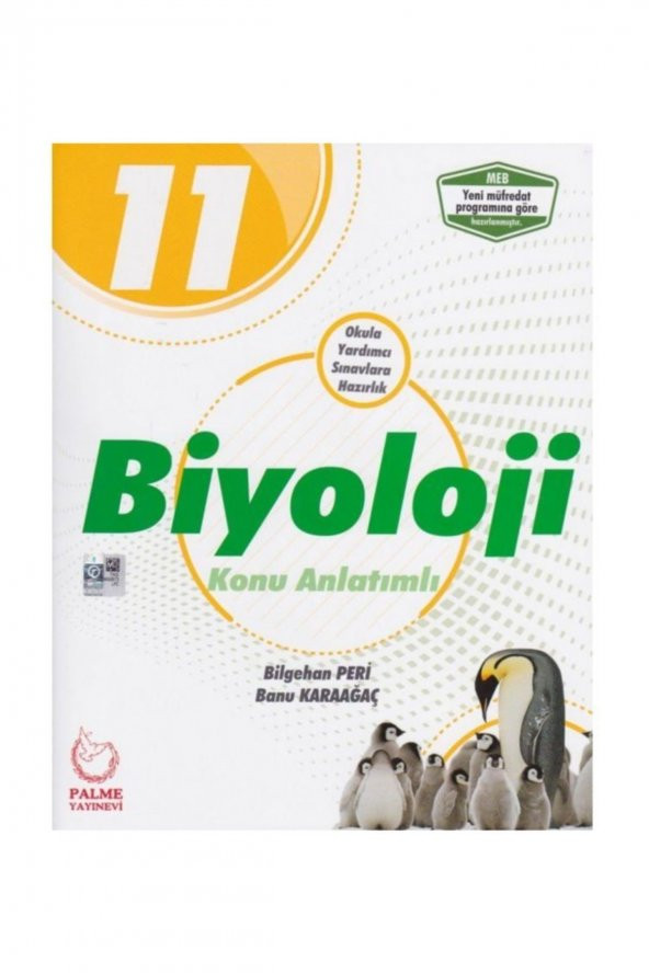 Palme Yayıncılık 11. Sınıf Biyoloji Konu Anlatımlı ürün görseli 1