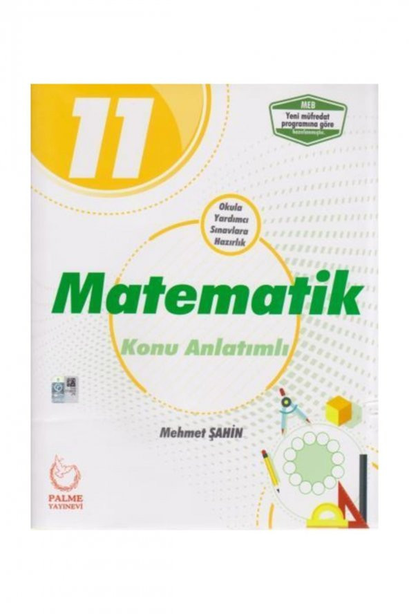 Palme Yayıncılık 11. Sınıf Matematik Konu Anlatımlı - Mehmet Şahin ürün görseli 1