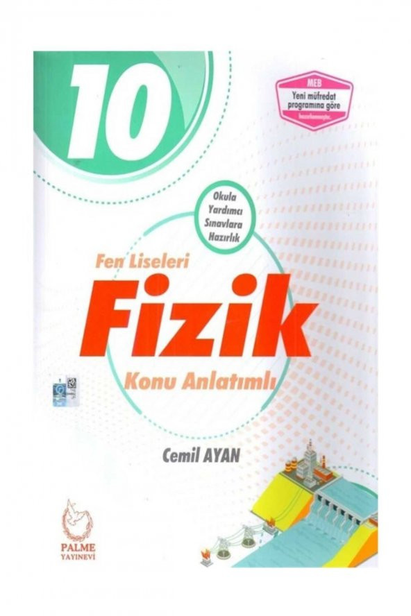 Palme Yayınları 10. Sınıf Fen Liseleri Fizik Konu Anlatımlı ürün görseli 1