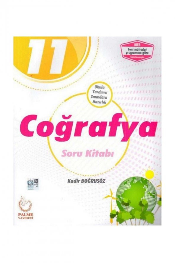 Palme Yayınları 11. Sınıf Coğrafya Soru Kitabı ürün görseli 1