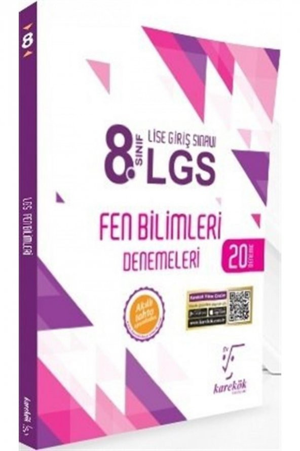 8.sınıf Fen Bilimleri 20 Deneme Lgs ürün görseli 1