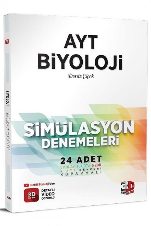 Ayt Biyoloji Simülasyon Denemeleri 2023 ürün görseli 1