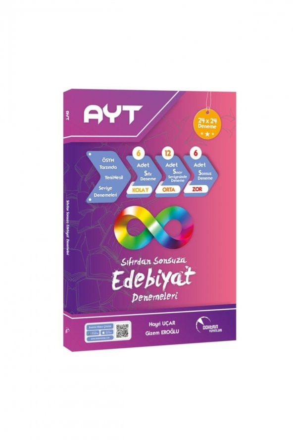 Doktrin Yayınları AYT Edebiyat Deneme Sıfırdan Sonsuza 24X24 ürün görseli 1