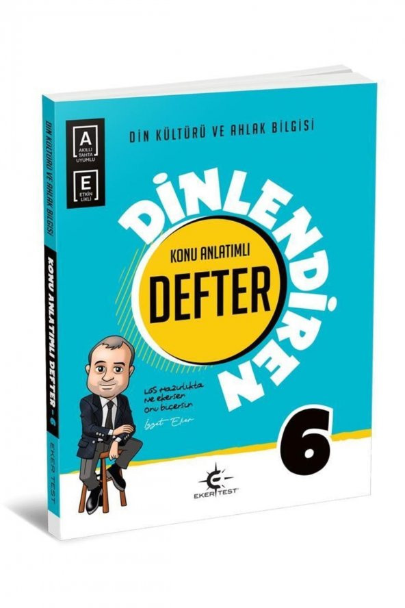 Ekertest Yayınları 6. Sınıf Dinlendiren Defter ürün görseli 1
