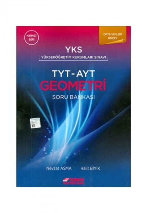 ESEN TYT AYT GEOMETRİ SORU BANKASI KIRMIZI ürün görseli 1