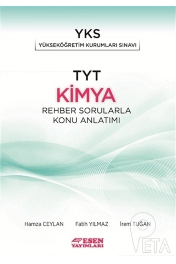 ESEN TYT KİMYA REHBER SORULARLA KONU ANLATIMI ürün görseli 1