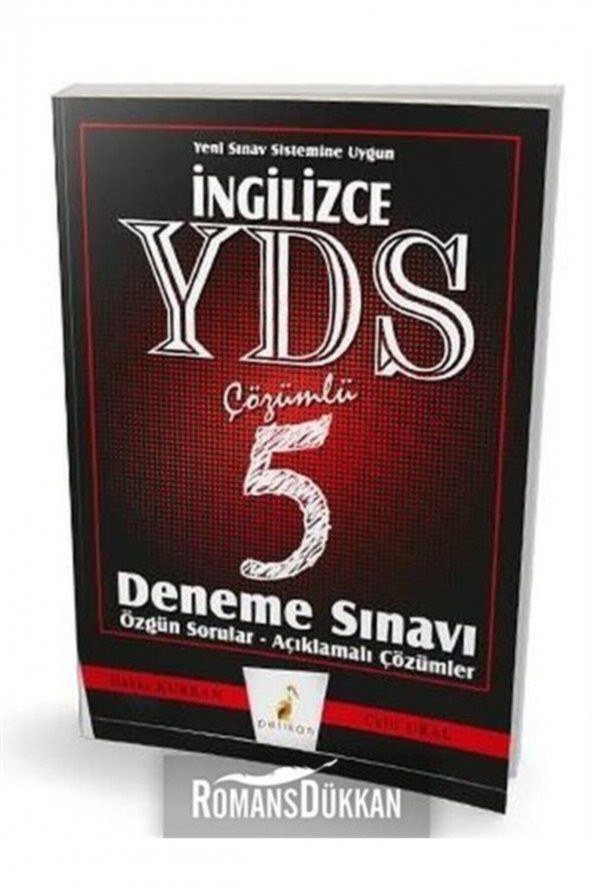Ingilizce Yds Çözümlü 5 Deneme Sınavı ürün görseli 1