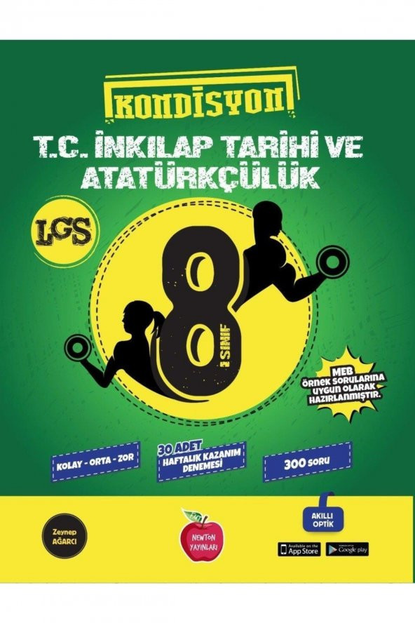 Newton Yayınları 8. Sınıf Kondisyon Inkılap Tarihi Deneme ürün görseli 1