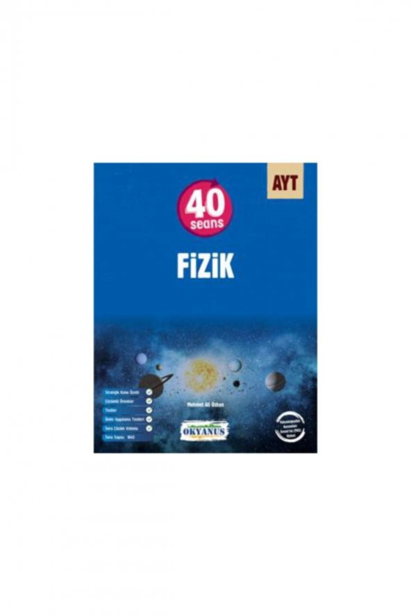 Okyanus Yayınları Ayt 40 Seansta Fizik Yeni ürün görseli 1