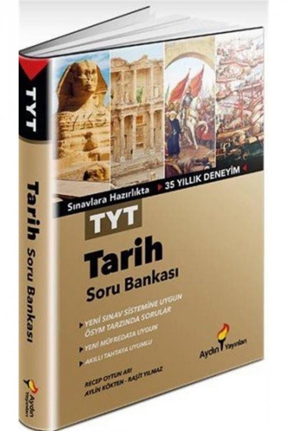 TYT Tarih Soru Bankası Aydın Yayınları ürün görseli 1