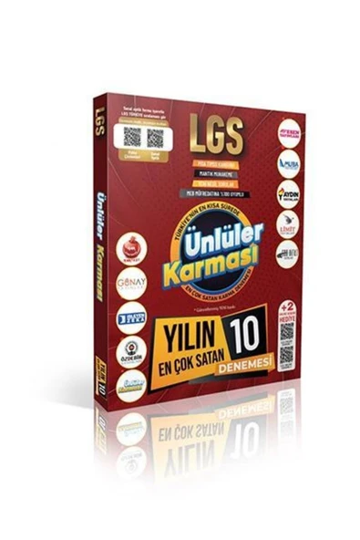Ünlüler Karması 2021 8.sınıf 10 Deneme 10 Yayın ürün görseli 1