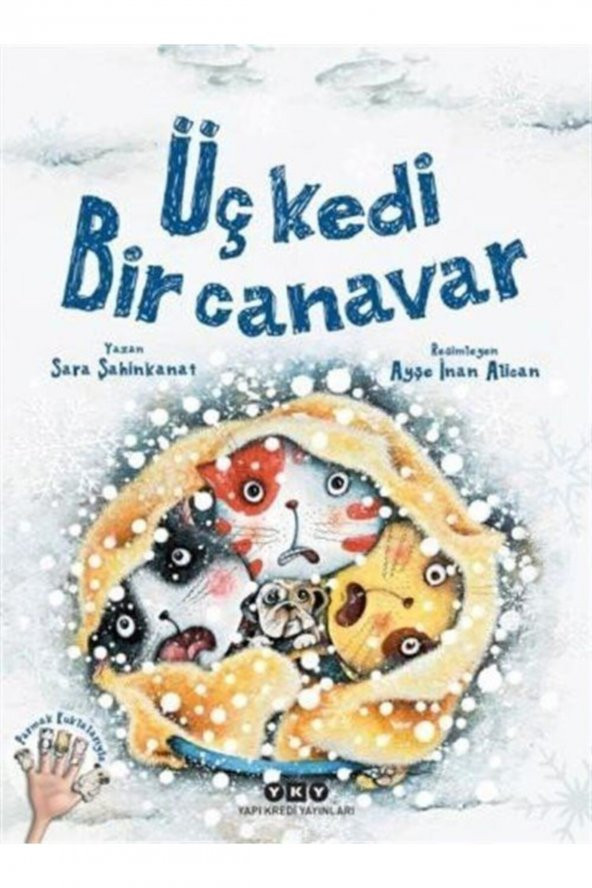 Üç Kedi Bir Canavar Ciltli ürün görseli 1
