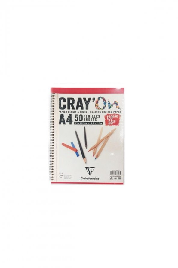 Çizim Blok A4 Yandan Spiralli 120 gr. 50 Yaprak ürün görseli 1