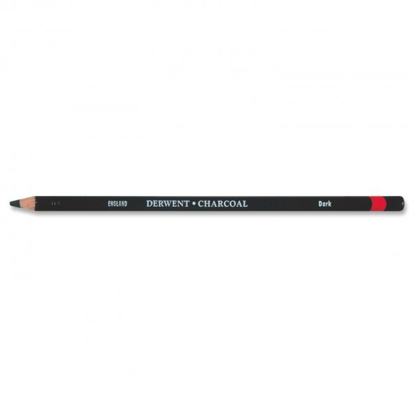 Derwent Charcoal Pencils Kömür Füzen Kalem Dark ürün görseli 1