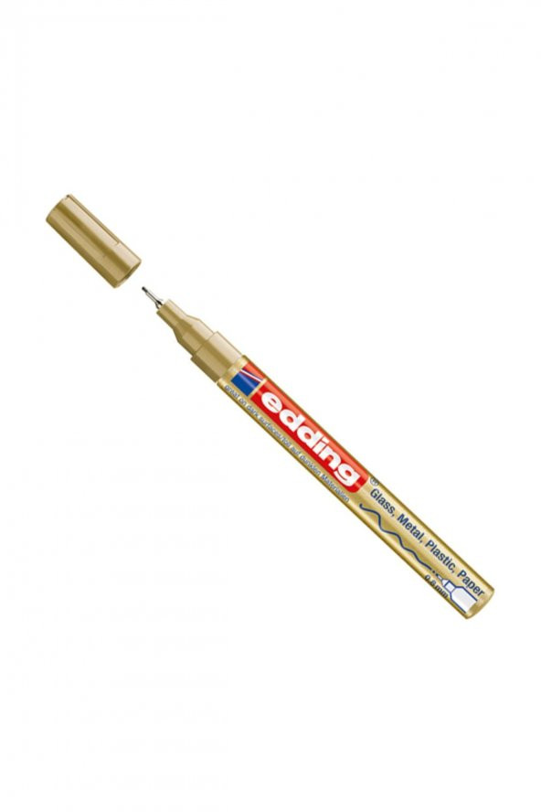Edding 3lü Metalik Boya Dekor Markör Set 0.8mm - Resim 5