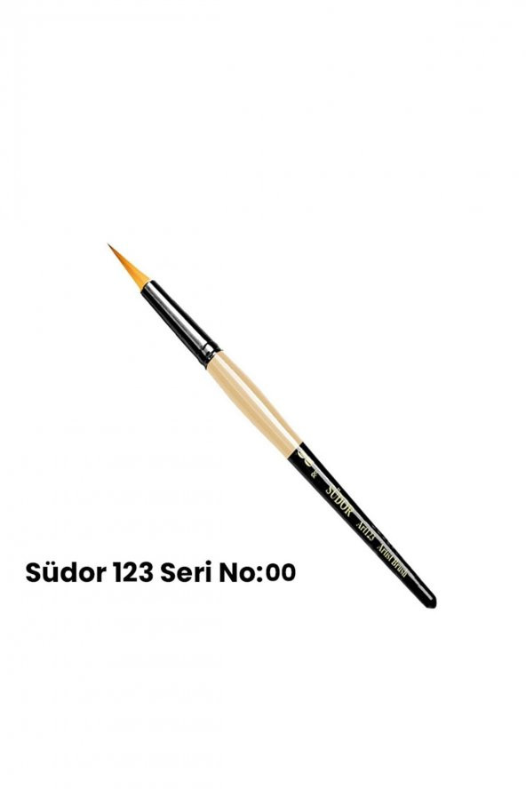 Südor 123 Seri Sentetik Yuvarlak Uçlu Fırça No 2/0 ürün görseli 1