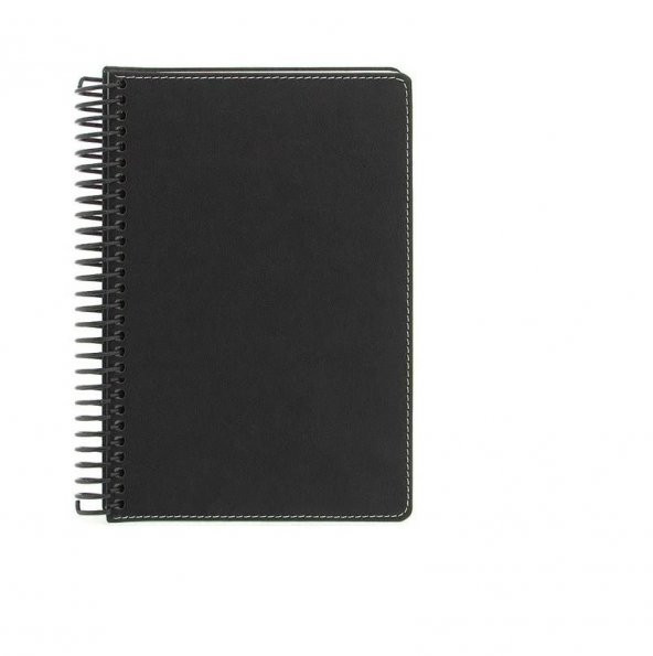 Gıpta Sunday Notes Sp Deri Kapak Defter 17x24cm 140 Yaprak Kareli ürün görseli 1