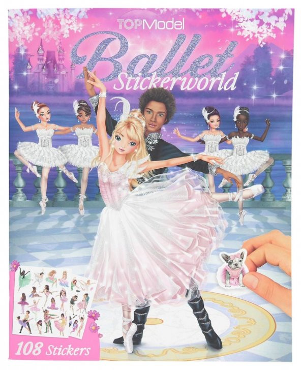 Top Model Çıkartma Kitabı Ballet World ürün görseli 1