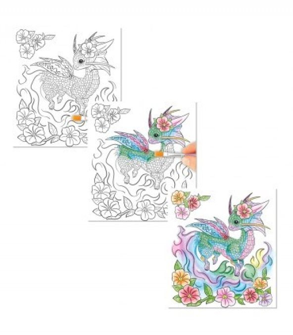 Top Model Suluboya Kitabı Dragon Love - Resim 2