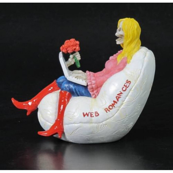 WISE Veronese İskelet Serisi-OTURAN KADIN-11,5*14*9,5 CM. ürün görseli 1