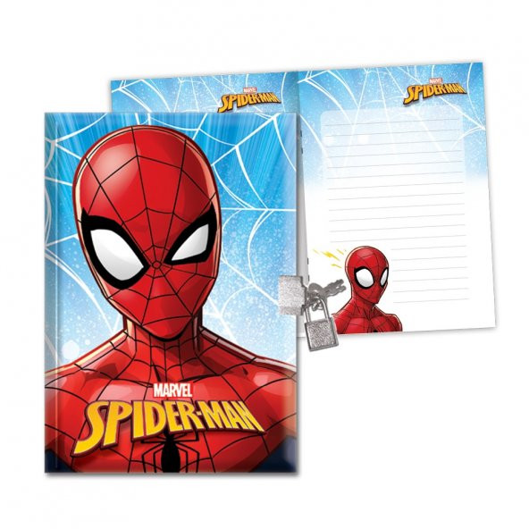 Disney Spiderman 14x20 Kilitli Hatıra Defteri ürün görseli 1
