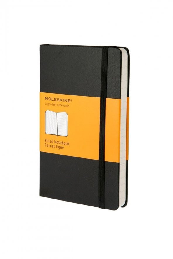 Moleskine Cep Boy Siyah Sert Kapak Defter ürün görseli 1