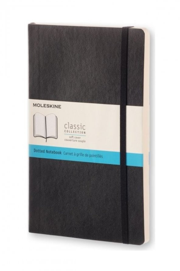 Moleskine Noktalı Defter Yumuşak Kapak L Boy Siyah ürün görseli 1