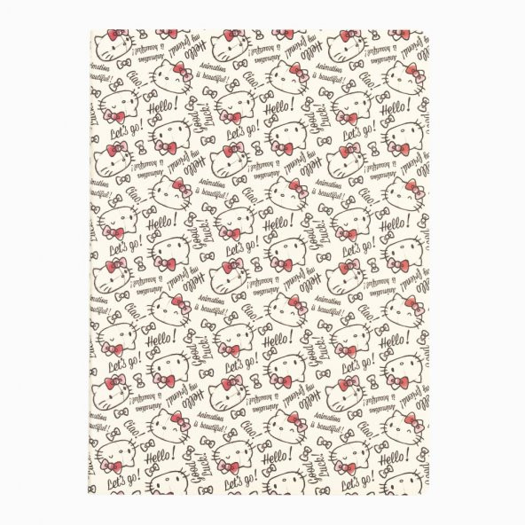 Mynote Hello Kitty 19x26 Dikişli Defter 60 Yaprak Kareli ürün görseli 1
