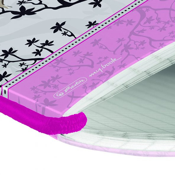 Herlitz A5 Kareli Defter Bloom 1136 - Resim 4