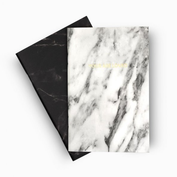 Pyrus A6 2li Your Are Loved Mermer Çizgili Defter Seti ürün görseli 1