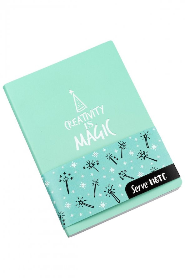 Serve A5 Çizgili Esnek Kapak Defter - Resim 2