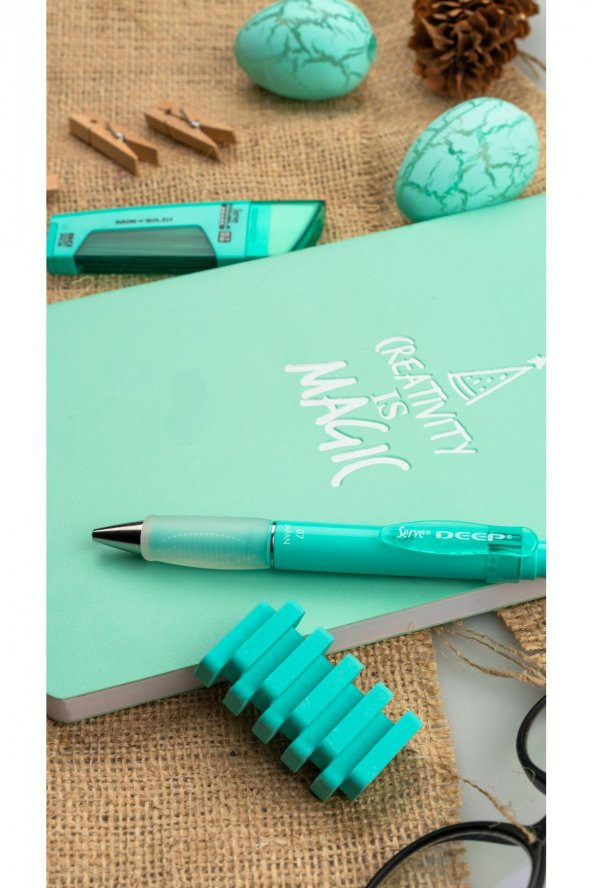 Serve A5 Çizgili Esnek Kapak Defter - Resim 6