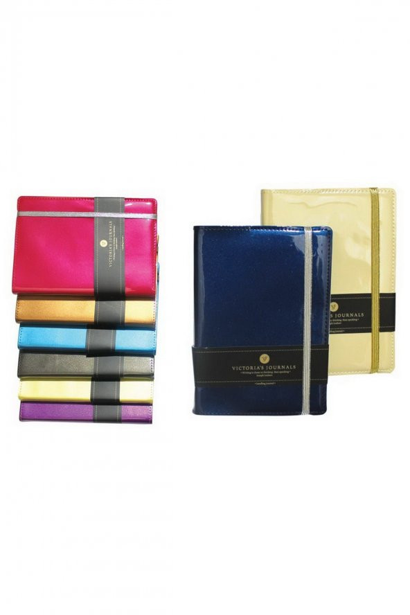 Keeper 12x17 80 Yaprak Çizgili Lastikli Defter Deri Kapaklı ürün görseli 1
