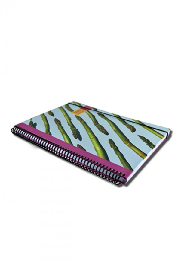 Deffter Yemek Tarif Defteri / Asparagus Defter - Resim 2