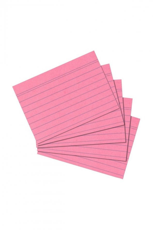 Kartotek A6 100 Yaprak Çizgili Pembe 10836195 ürün görseli 1