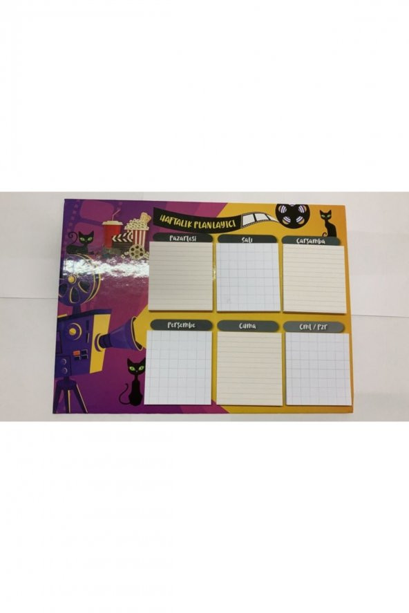 Notyaz Başarı Haftalık Planlayıcı Set ürün görseli 1
